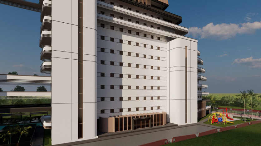 Шикарная резиденция в Алтытнташе, рассрочка на 12 месяцев. Квартиры готовы к проживанию. - Ракурс 15