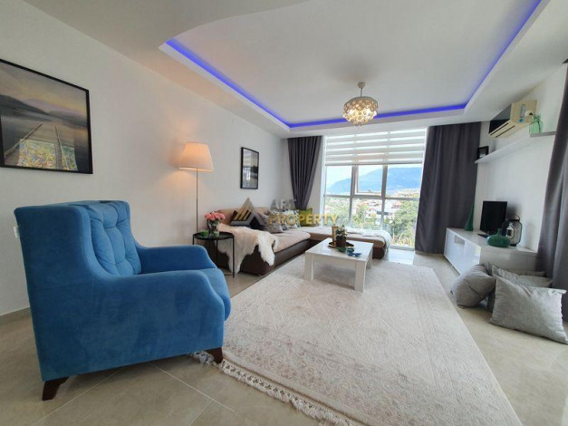 Просторная квартира планировки 2+1  у моря в районе Каргыджак, Алания, 110 кв.м. - Ракурс 23