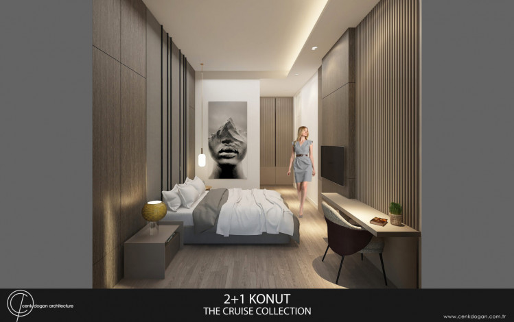 Шикарная резиденция в Алтытнташе, рассрочка на 12 месяцев. Квартиры готовы к проживанию. - Ракурс 47