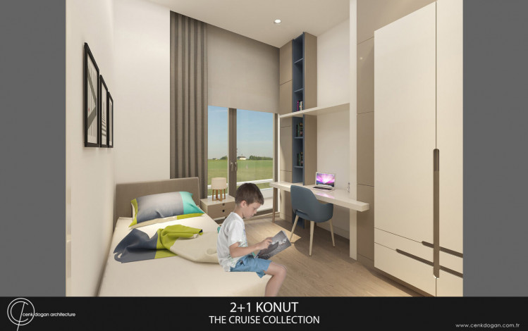 Шикарная резиденция в Алтытнташе, рассрочка на 12 месяцев. Квартиры готовы к проживанию. - Ракурс 51