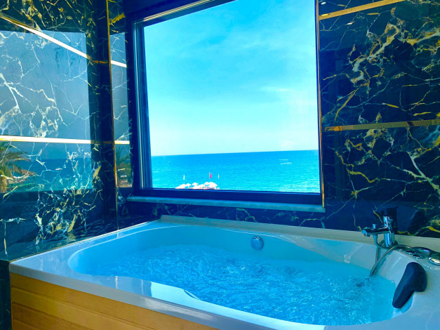 Роскошная вилла на первой береговой линии в районе Конаклы! 230м2 - Ракурс 19