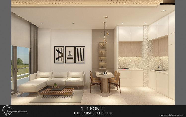 Шикарная резиденция в Алтытнташе, рассрочка на 12 месяцев. Квартиры готовы к проживанию. - Ракурс 56