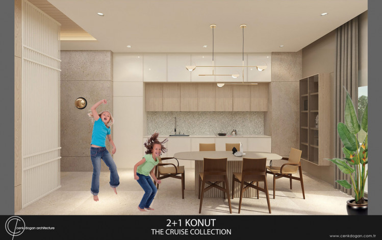 Шикарная резиденция в Алтытнташе, рассрочка на 12 месяцев. Квартиры готовы к проживанию. - Ракурс 64