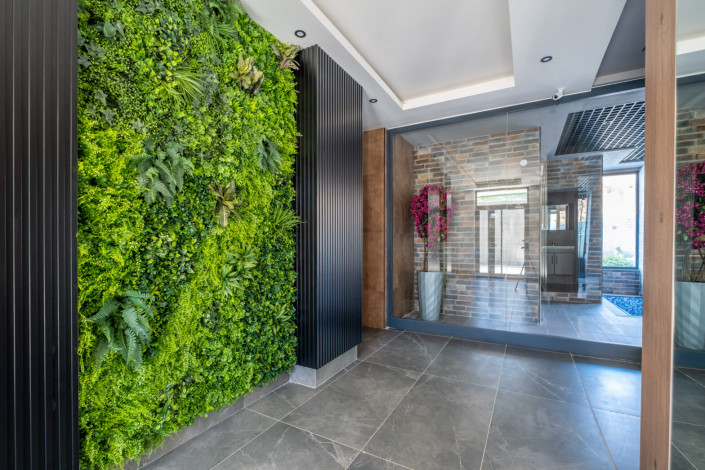 Квартира планировки 1+1, 49м2 с видом на горы, район Оба - Ракурс 8