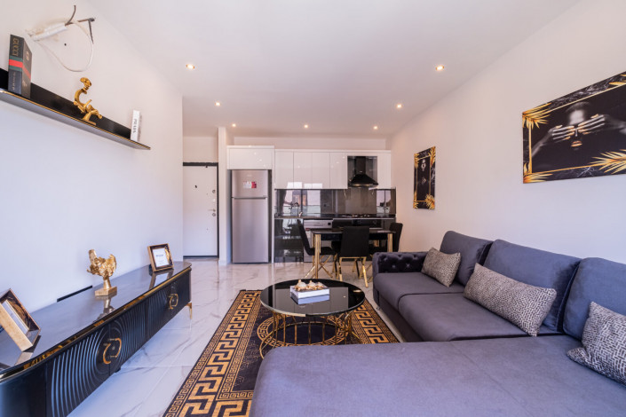 Квартира планировки 1+1, 49м2 с видом на горы, район Оба - Ракурс 18