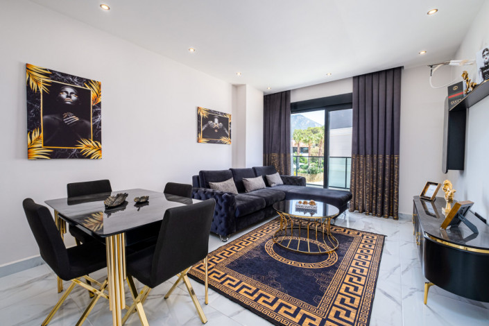 Квартира планировки 1+1, 49м2 с видом на горы, район Оба - Ракурс 20