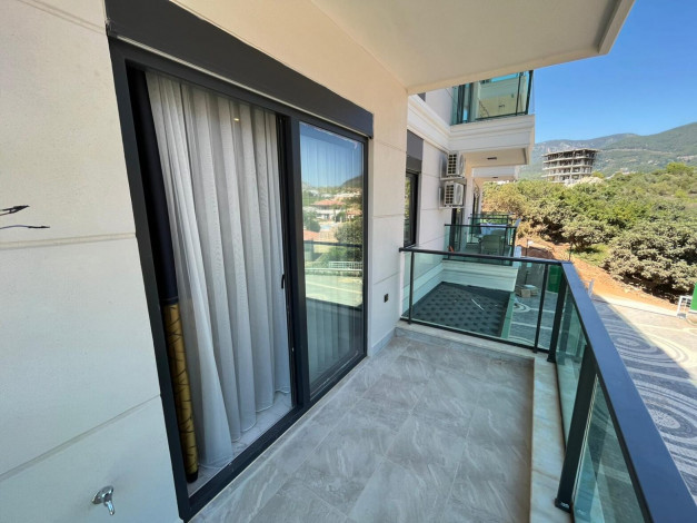 Квартира планировки 1+1, 49м2 с видом на горы, район Оба - Ракурс 22