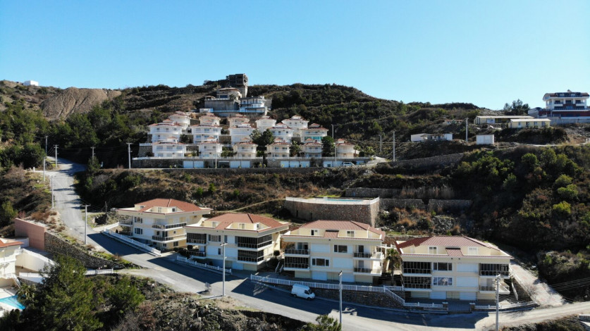 Виллы 3+2 и 3+1 в престижном районе Каргыджак - Ракурс 5