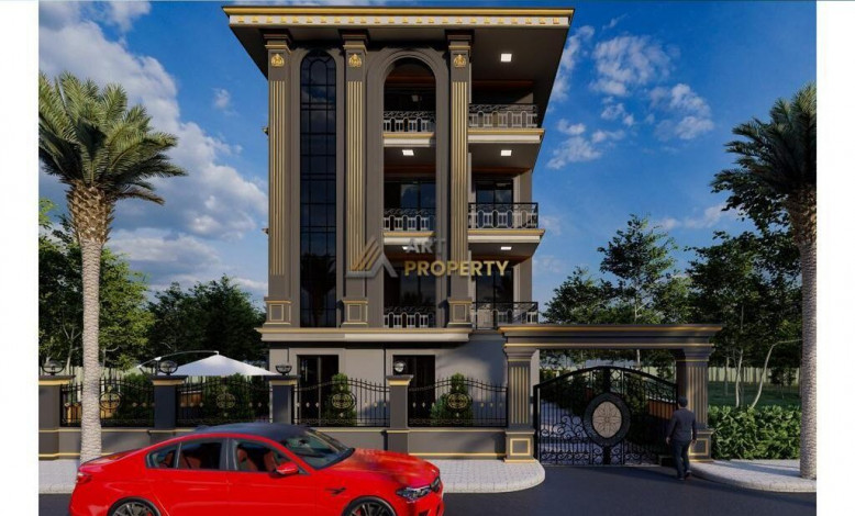 ID  2643  Новый жилой комплекс с апартаментами 1+1, 2+1, 3+1 в районе Махмутлар - Ракурс 4