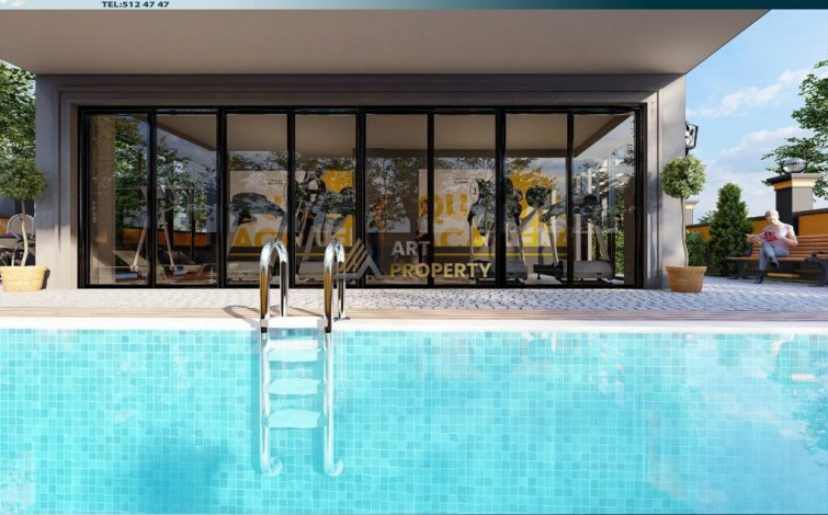 ID  2643  Новый жилой комплекс с апартаментами 1+1, 2+1, 3+1 в районе Махмутлар - Ракурс 7