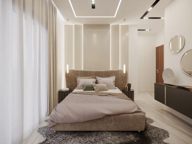 Инвестиционный проект в районе Конаклы с апартаментами 2+1 и 4+1 - Ракурс 9