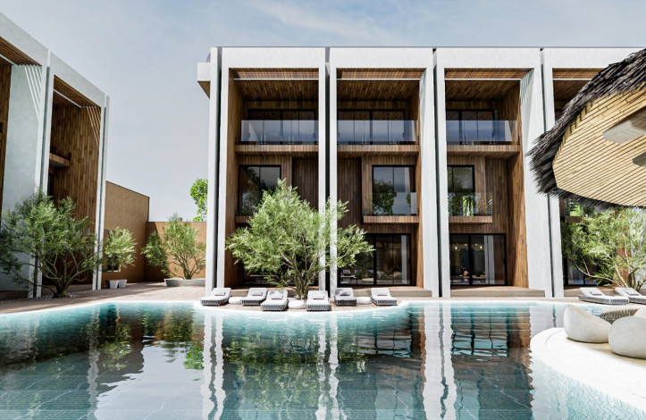 Инвестиционный проект в районе Конаклы с апартаментами 2+1 и 4+1 - Ракурс 11