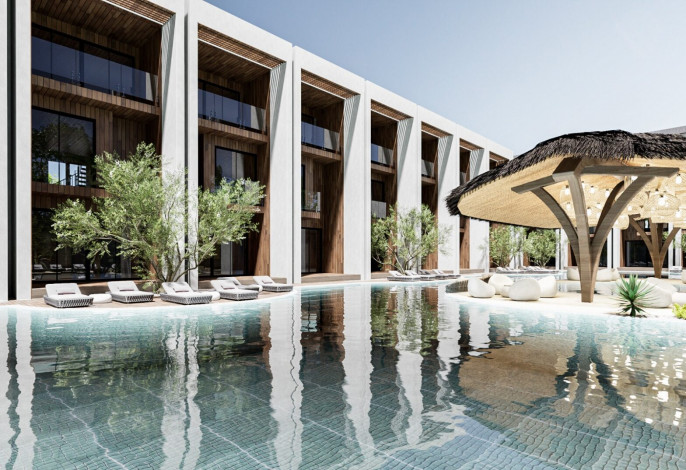 Инвестиционный проект в районе Конаклы с апартаментами 2+1 и 4+1 - Ракурс 14