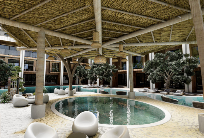 Инвестиционный проект в районе Конаклы с апартаментами 2+1 и 4+1 - Ракурс 21