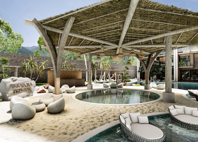 Инвестиционный проект в районе Конаклы с апартаментами 2+1 и 4+1 - Ракурс 32