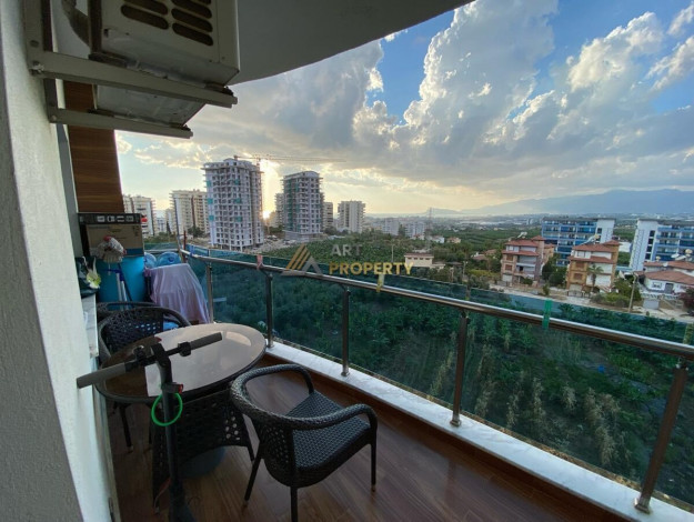 Апартаменты планировки 1+1, 65м2 в популярном жилом комплексе, Махмутлар - Ракурс 12