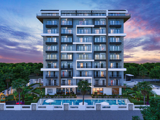 Апартаменты планировки 1+1, 45м2 в районе Паяллар - Ракурс 4