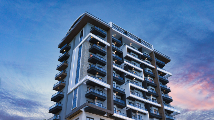 Апартаменты планировки 1+1, 45м2 в районе Паяллар - Ракурс 14