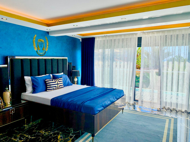 Роскошная вилла на первой береговой линии в районе Конаклы! 230м2 - Ракурс 21