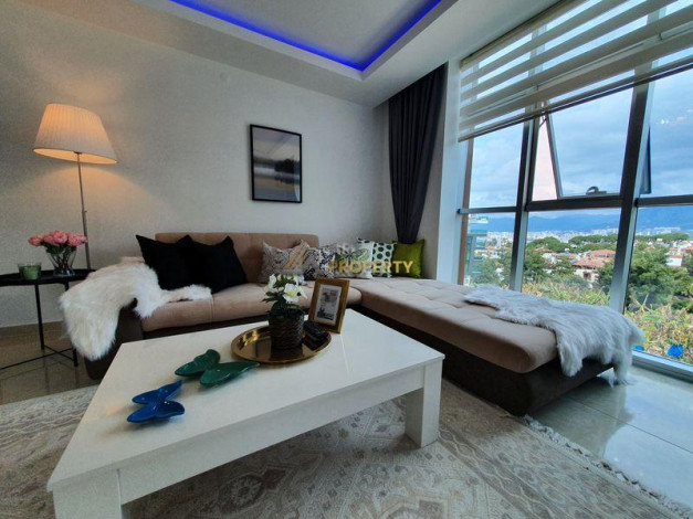 Новый проект с полной инфраструктурой в Каргыджаке, подходящий под гражданство Турецкой республики, 71-385 м2 - Ракурс 22