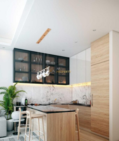 Квартира планировки 1+1, 60м2 в ЖК на стадии строительства, район Махмутлар - Ракурс 21