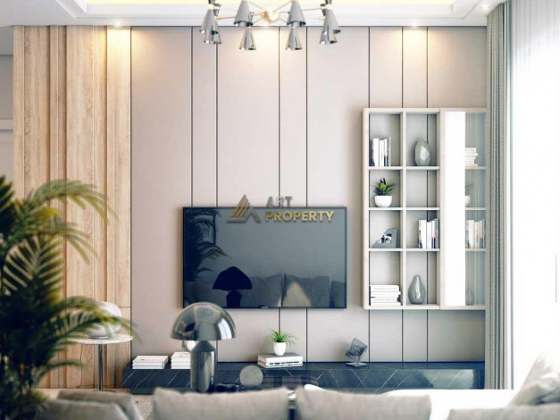 Квартира планировки 1+1, 60м2 в ЖК на стадии строительства, район Махмутлар - Ракурс 23