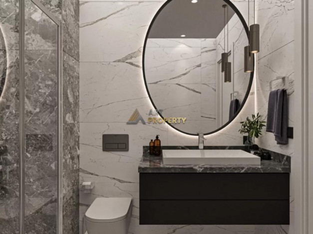 Квартира планировки 1+1, 52м2 в ЖК на стадии строительства, район Оба - Ракурс 5