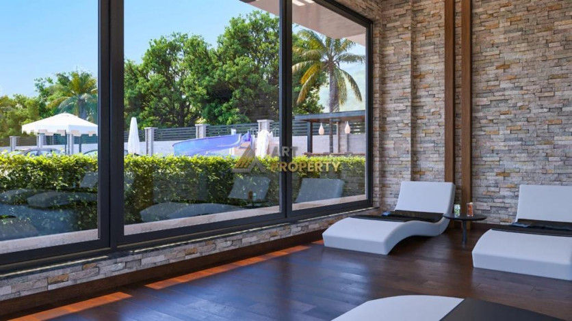 Квартира планировки 1+1, 52м2 в ЖК на стадии строительства, район Оба - Ракурс 8