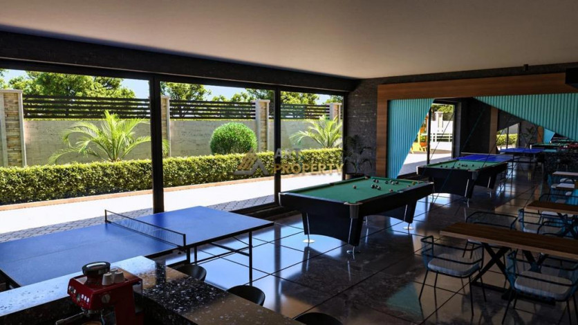 Квартира планировки 1+1, 52м2 в ЖК на стадии строительства, район Оба - Ракурс 9