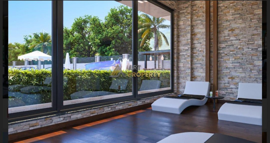 Квартира планировки 1+1, 52м2 в ЖК на стадии строительства, район Оба - Ракурс 23