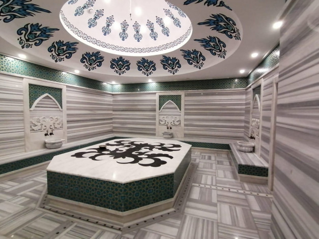 Двухкомнатная квартира с мебелью, в элитном комплексе, Каргыджак, Алания, 75 м2. - Ракурс 8