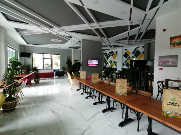 Двухкомнатная квартира с мебелью, в элитном комплексе, Каргыджак, Алания, 75 м2. - Ракурс 9