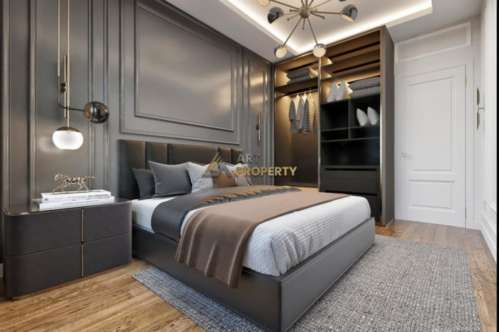 Новый инвестиционный проект с апартаменты 1+1 и 4+1 в районе Паяллар - Ракурс 3