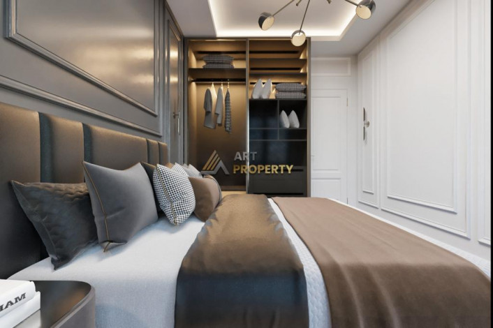 Новый инвестиционный проект с апартаменты 1+1 и 4+1 в районе Паяллар - Ракурс 4