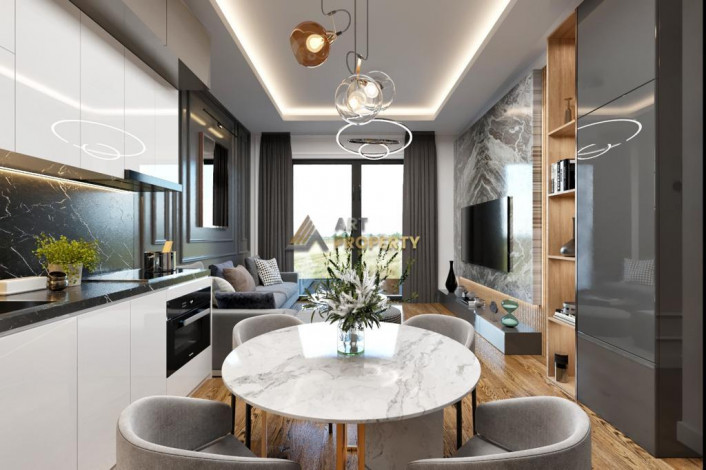 Новый инвестиционный проект с апартаменты 1+1 и 4+1 в районе Паяллар - Ракурс 7