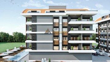 Новый инвестиционный проект с апартаменты 1+1 и 4+1 в районе Паяллар - Ракурс 10