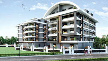 Новый инвестиционный проект с апартаменты 1+1 и 4+1 в районе Паяллар - Ракурс 11