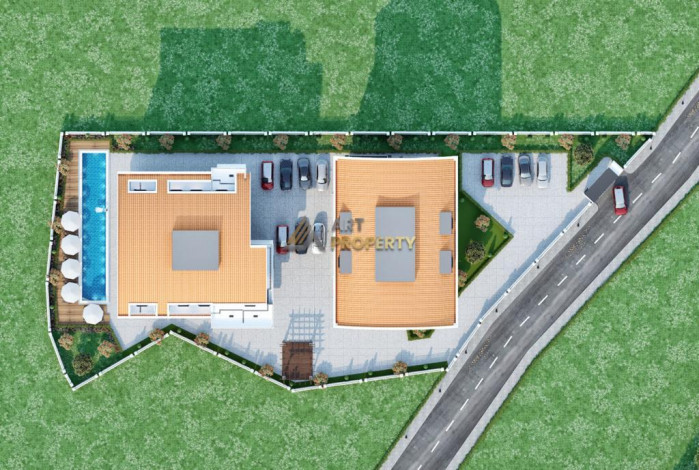 Новый инвестиционный проект с апартаменты 1+1 и 4+1 в районе Паяллар - Ракурс 13