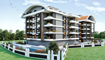 Новый инвестиционный проект с апартаменты 1+1 и 4+1 в районе Паяллар - Ракурс 18