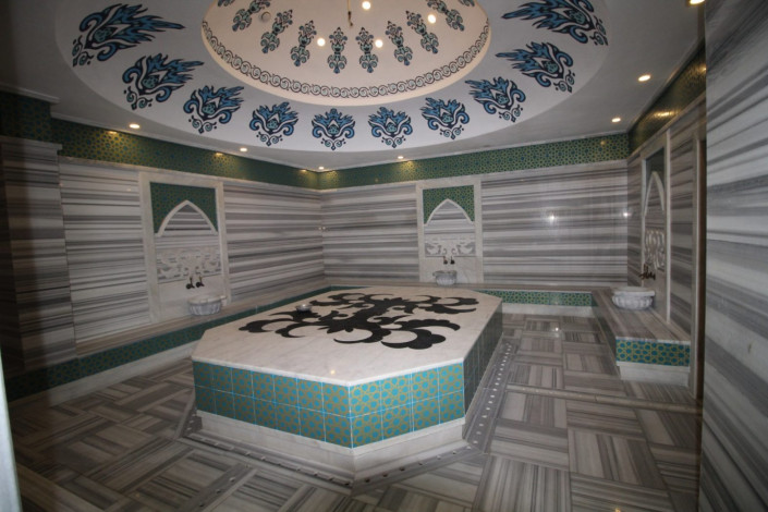 Двухкомнатная квартира с мебелью, в элитном комплексе, Каргыджак, Алания, 75 м2. - Ракурс 16