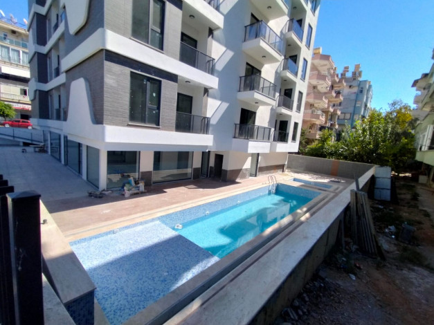 Апартаменты 1+1, 48м2 в новом ЖК, центр Алании - Ракурс 11