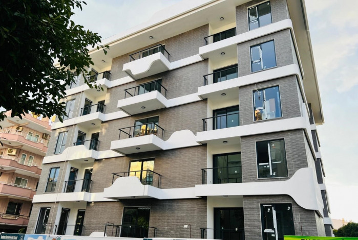 Апартаменты 1+1, 48м2 в новом ЖК, центр Алании - Ракурс 17