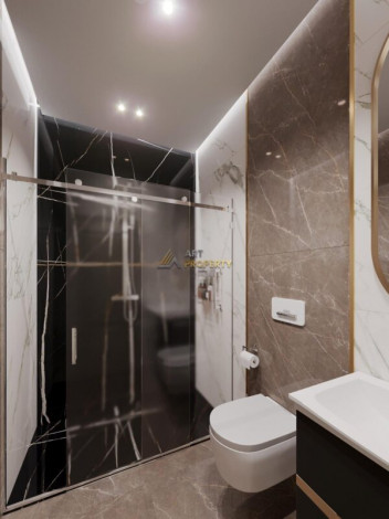 Квартира планировки 1+1, 62м2 в жилом комплексе на стадии строительства - Ракурс 11