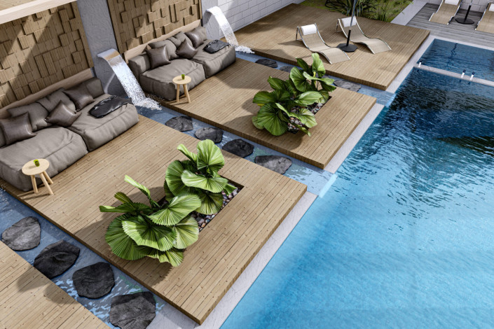 Квартира планировки 1+1, 62м2 в жилом комплексе на стадии строительства - Ракурс 19