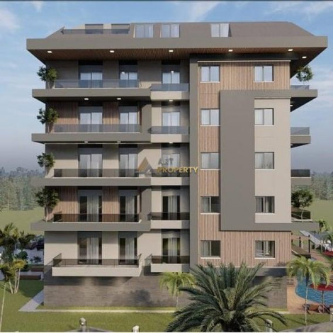 Две квартиры 2+1 с готовым ремонтом в комплексе в районе Джикджилли города Аланья, 105 м2 - Ракурс 4