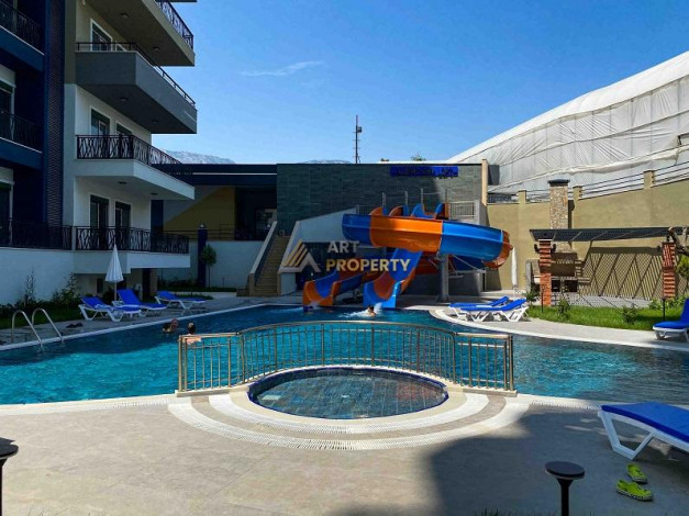 Апартаменты планировки 1+1, 56м2 в районе Махмутлар - Ракурс 19