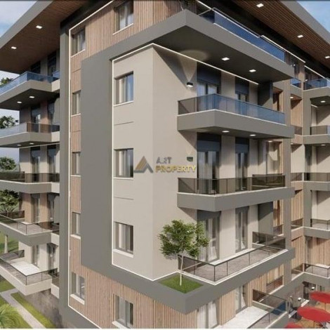 Две квартиры 2+1 с готовым ремонтом в комплексе в районе Джикджилли города Аланья, 105 м2 - Ракурс 6