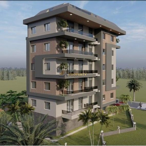 Две квартиры 2+1 с готовым ремонтом в комплексе в районе Джикджилли города Аланья, 105 м2 - Ракурс 8