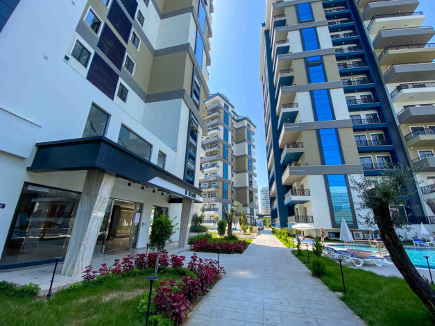 Квартира планировки 1+1, 56м2 в районе Махмутлар - Ракурс 12