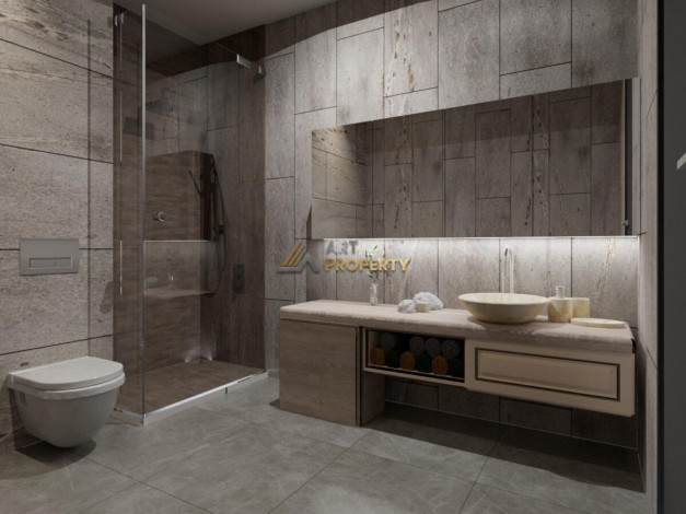 Квартира планировки 2+1, 78м2 в центре Алании - Ракурс 7